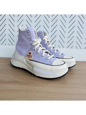 ⭐Converse Run Star Legacy CX Hi Sz 6.5 Men Shoes Platform Purple Sneaker A03064C